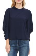 Women's Vince Camuto Draped Sleeve Top - Blue