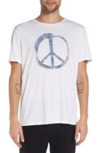 Men's John Varvatos Star Usa 'peace Symbol' Graphic Crewneck T-shirt