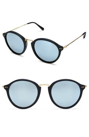 Men's Kapten & Son Maui 48mm Sunglasses - Black/ Blue