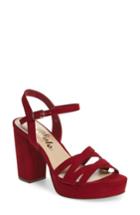 Women's Callisto Paxx Platform Sandal .5 M - Red