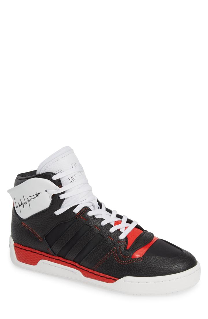 Men's Y-3 X Adidas Hayworth High Top Sneaker .5 M - Black