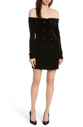 Women's L'agence Velvet Jacket Dress