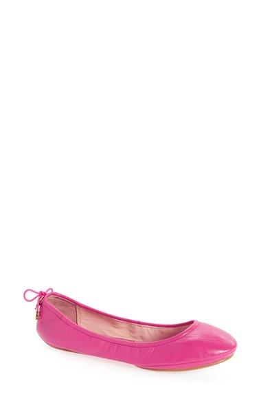 Women's Kate Spade New York Globe Foldable Ballet Flat M - Pink