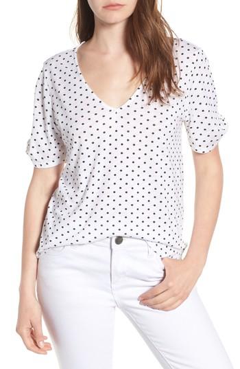 Women's Gibson X Hi Sugarplum! Anna Maria Twist Sleeve Tee - Black