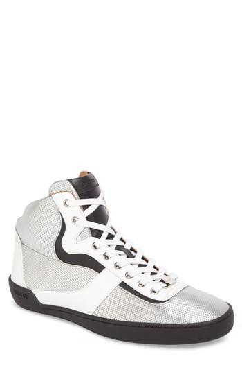 Men's Bally Eroy High Top Sneaker D - Metallic