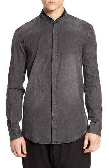 Men's Antony Morato Denim Shirt - Black