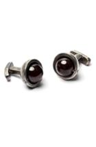 Men's Title Of Work Spinning Garnet Cuff Links