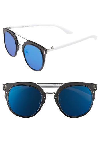 Women's A.j. Morgan Flats 60mm Sunglasses -
