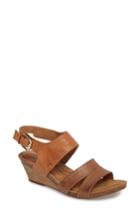 Women's Sofft Velden Wedge Sandal M - Brown