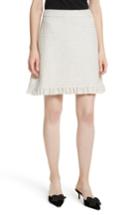 Women's Kate Spade New York Sparkle Tweed Skirt - Beige