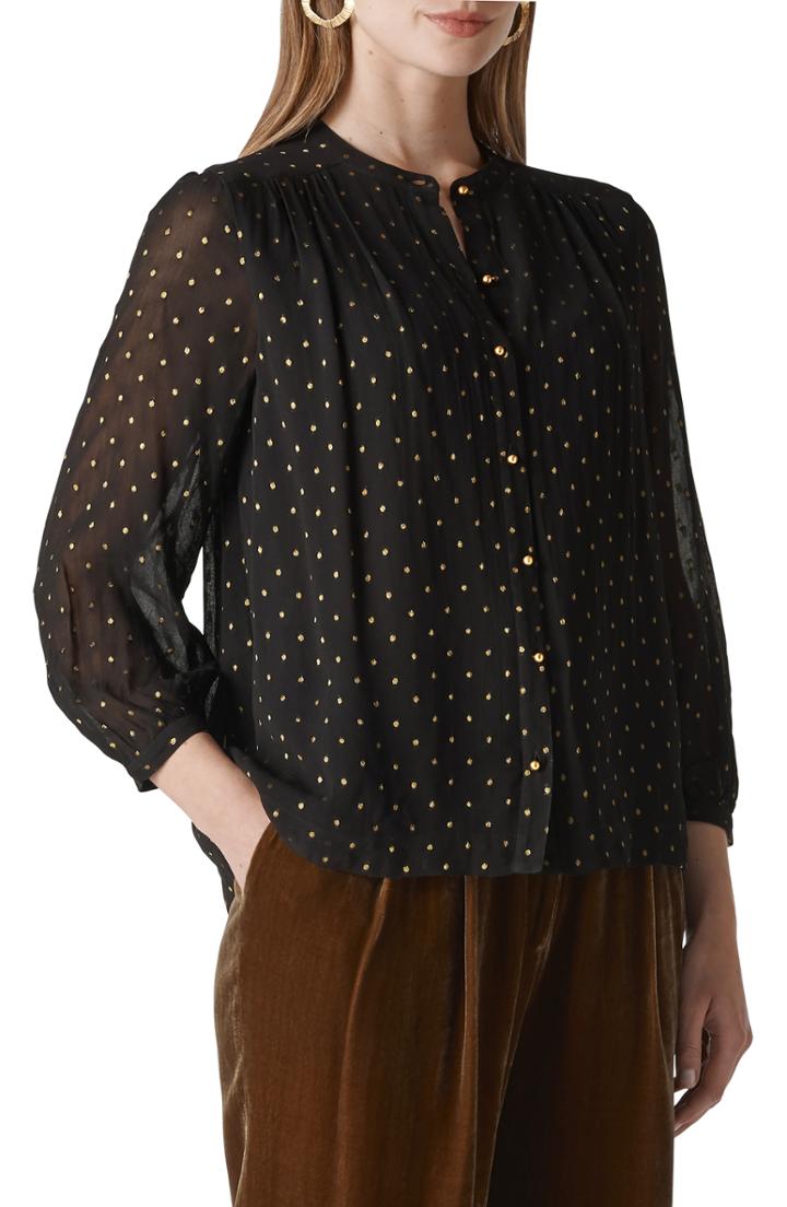 Women's Lafayette 148 New York Phaedra Blouse