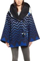 Women's Lindsey Thornburg X Pendleton Wool Blend Hooded Cape, Size - White