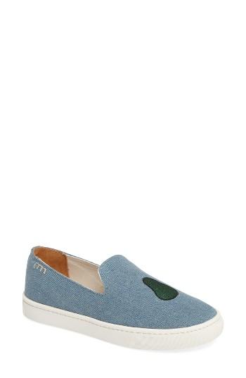 Women's Soludos Embroidered Avocado Sneaker