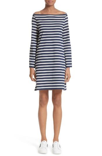 Women's Marc Jacobs Reverse Breton Stripe Dress