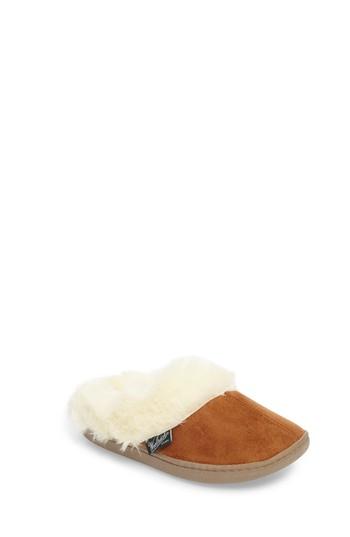 Women's Woolrich Cabin Lounger Faux Fur Slipper