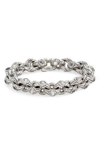 Women's Konstantino Pythia Crystal Chain Link Bracelet