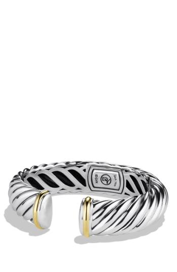 Women's David Yurman 'waverly' Bracelet With Gold