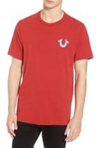 Men's True Religion Brand Jeans Buddha Graphic T-shirt - Red