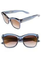 Women's Givenchy 55mm Retro Sunglasses - Blue