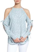 Women's Trouve Cold Sholder Blouse - Grey