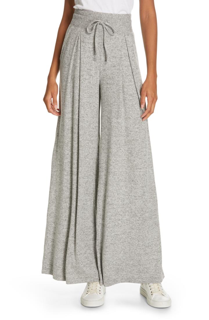 Women's Joie Adhyra Wide Leg Pants - Grey