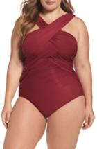Women's Miraclesuit High Neck One-piece Swimsuit