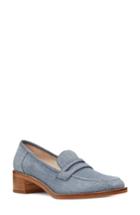 Women's Nine West Kimmy Penny Loafer M - Blue