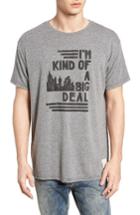 Men's Retro Brand I'm Kind Of A Big Deal Graphic T-shirt - Grey