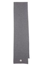 Men's Moncler Virgin Wool Scarf, Size - Grey