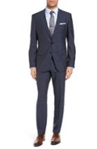 Men's Boss Huge/genius Trim Fit Check Wool Suit