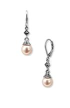 Women's Judith Jack Imitation Pearl Drop Earrings