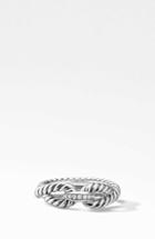 Women's David Yurman Cable Loop Ring With Diamonds