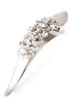 Ficcare Maximas Victorian Crystal Embellished Hair Clip, Size - Metallic