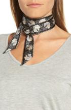 Women's Echo Floral Silk Mini Scarf