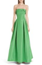 Women's Sachin & Babi Noir Foldover Strapless Ballgown - Green