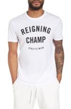 Men's Reigning Champ Gym Logo T-shirt - White