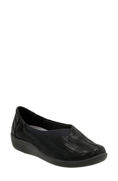 Women's Clarks 'sillian - Jetay' Flat M - Grey
