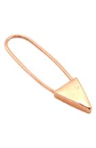 Women's Loren Stewart Triangle Safety Pin Earring