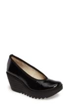 Women's Fly London 'yalu' Pump -8.5us / 39eu - Black