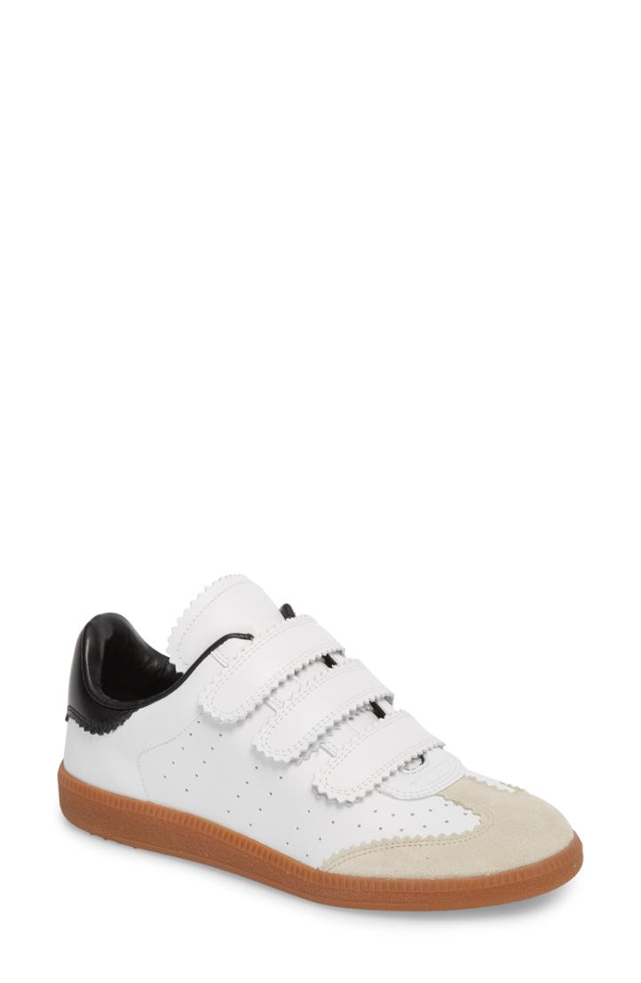 Women's Isabel Marant Beth Low Top Sneaker Us / 35eu - White
