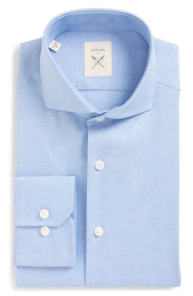 Men's Strong Suit 'espirit' Trim Fit Oxford Dress Shirt
