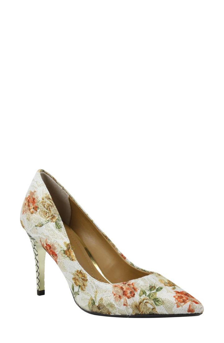 Women's J. Renee 'maressa' Pointy Toe Pump N - White