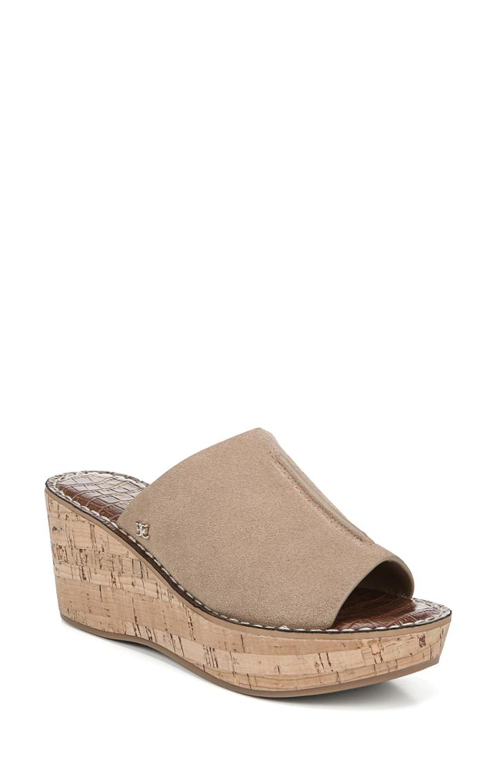Women's Sam Edelman Ranger Platform Sandal M - Beige