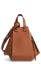 Loewe Medium Hammock Calfskin Leather Shoulder Bag - Brown