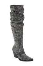 Women's Jeffrey Campbell Controlla Slouch Over The Knee Boot .5 M - Black