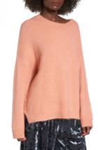 Women's Leith Snap Shoulder Sweater, Size - Pink