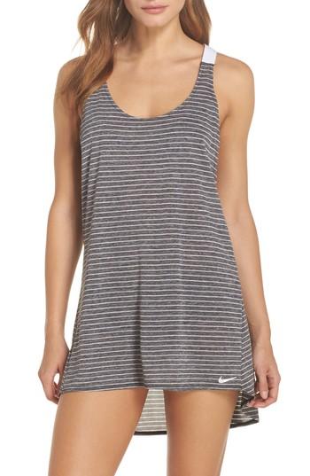 Women's Nike Swim Cover-up Dress - Black