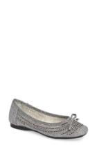 Women's J. Renee Valeria Bow Flat .5 B - Metallic