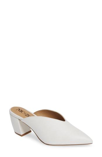 Women's Nic+zoe Calle Mule M - White