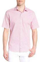 Men's Tailorbyrd Albert Regular Fit Butterfly Sport Shirt - Pink